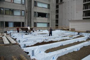 Installation toitures végétales Montréal.