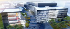Les Toits Vertige. Conception de toit vert et toit-terrasse pour le Complexe des sciences de l'Université de Montréal.
