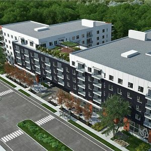 Les Toits Vertige. Conception de toits verts pour copropriété Appartement Terra Nova Terrebonne.
