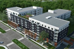 Les Toits Vertige. Conception de toits verts pour copropriété Appartement Terra Nova Terrebonne.